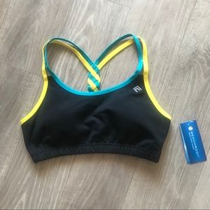 NWT AC X BB Braided Back Sports Bra Size L